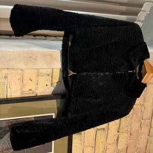 Garfield & Marks faux Lamb fur bolero shrug